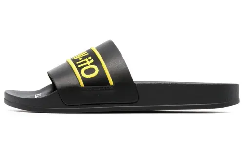 OFF WHITE Industrial Belt Slide Black Yellow