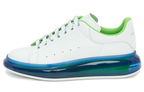 Alexander McQueen Oversized Sneaker 'Transparent Sole White Blue'