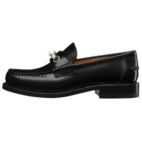 DIOR 2025 Spring Summer Product Collection Paris Cow Leather Loafers Women's Black