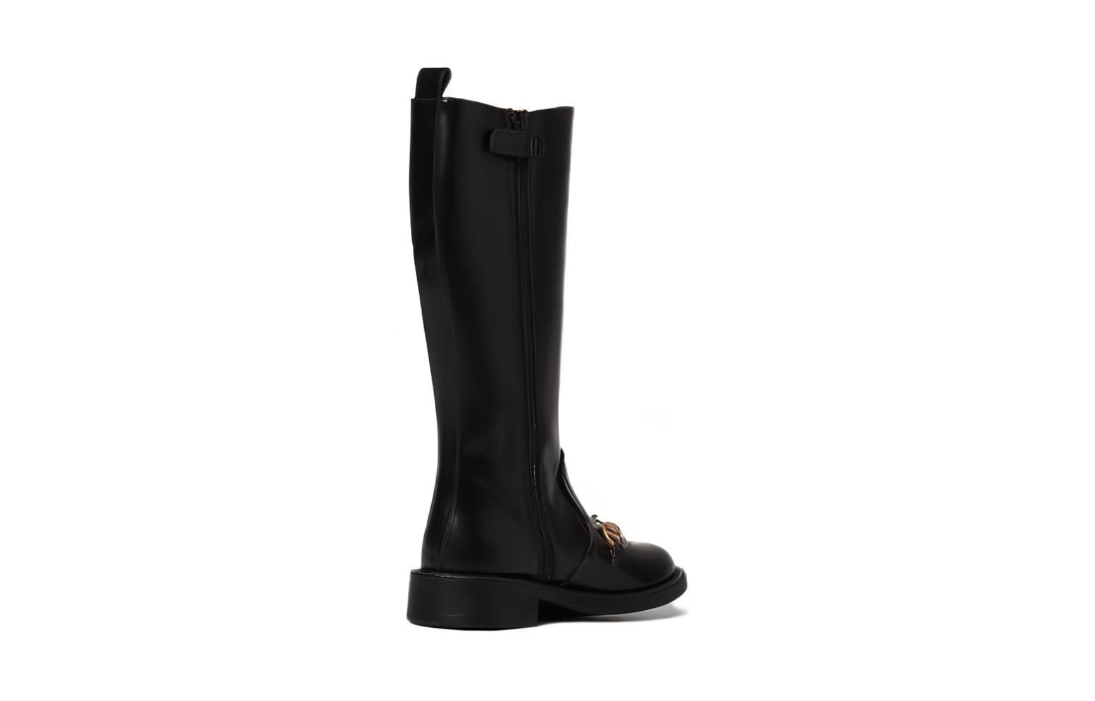 Сапоги Gucci (черные) — фото 4