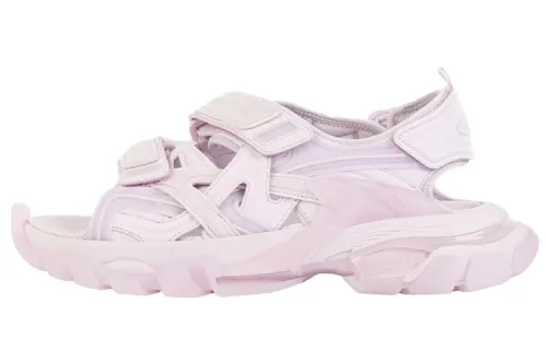 Balenciaga Track Sandal Clear Sole Lilac Women's