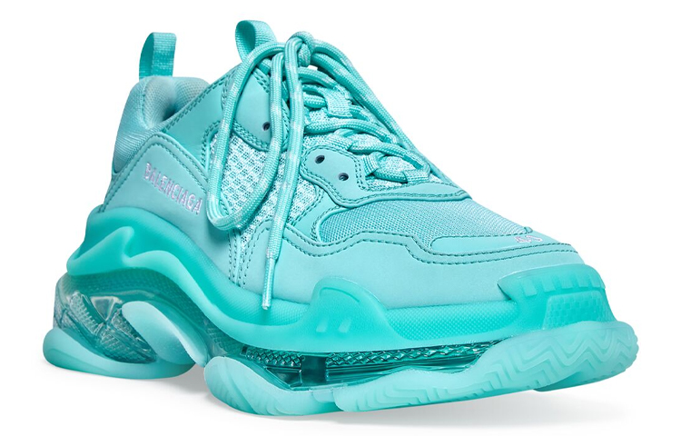 Мужские кроссовки Balenciaga Triple S (синие) — фото 3