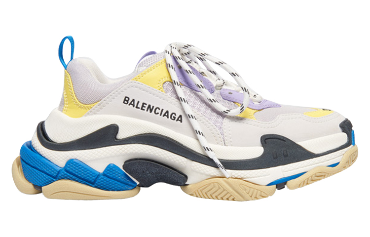 Balenciaga Triple S 'Purple Yellow' Women's