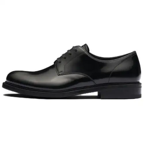 PRADA Leather Derby Shoes