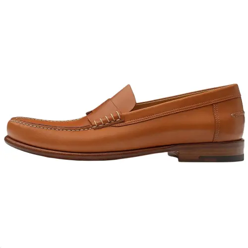 HERMES Kennedy Loafers Men's Brown