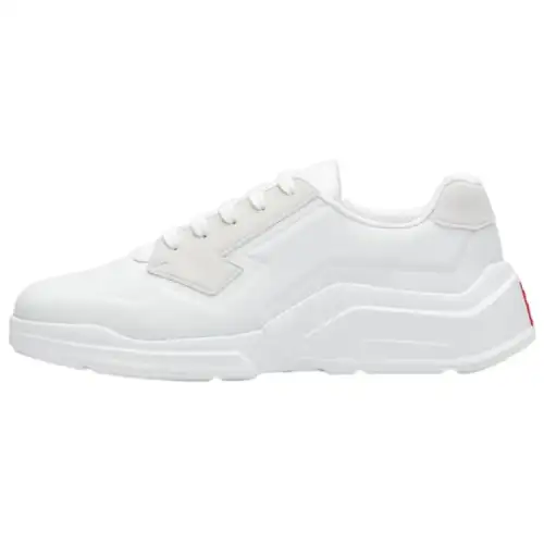 PRADA Polarius Low top Sports Casual Shoes Men's White