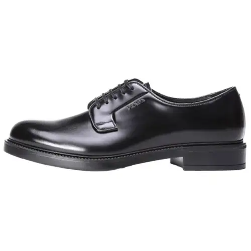 PRADA Dress Shoes Men's Low Top Black