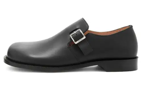 LOEWE Campo Leather Monk Shoes