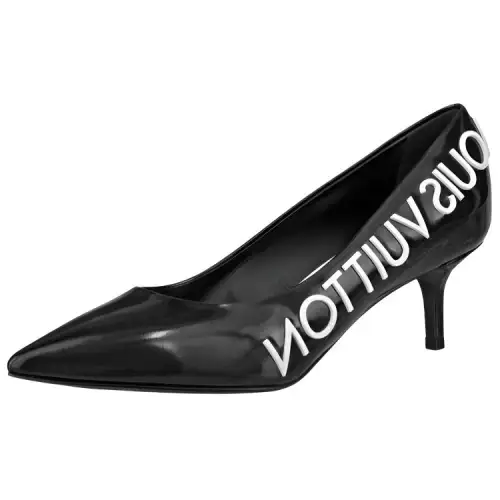 LOUIS VUITTON Call Back Pumpes 'Glossy Black' Women's