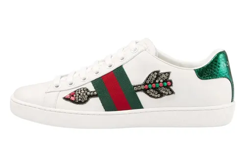 Gucci Wmns Ace Embroidered 'Arrow' Women's