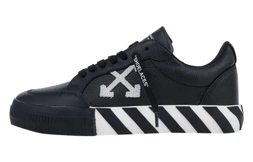 OFF WHITE Low Vulcanised Sneakers Black