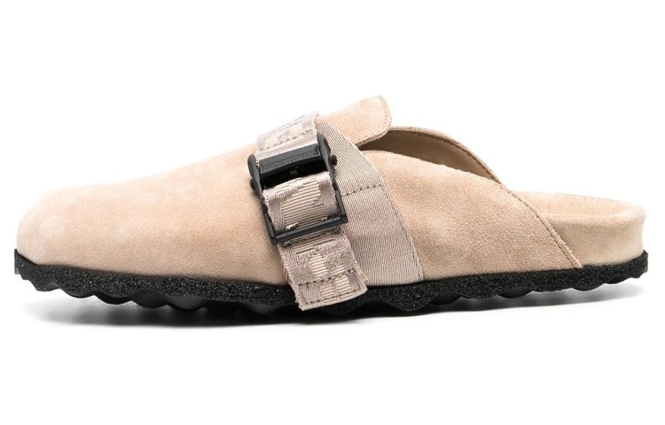 Женские сабо OFF-WHITE (бежевые)