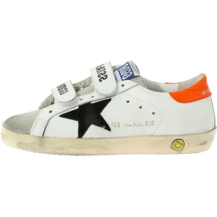 Golden Goose Super Star Slip Resistant Abrasion Resistant Low top Kids Lifestyle Shoes Teenagers
