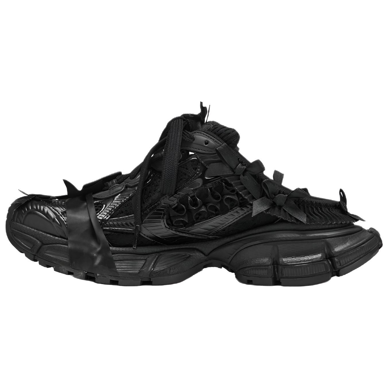 Balenciaga 3XL Low top Chunky Sneakers Women's Black