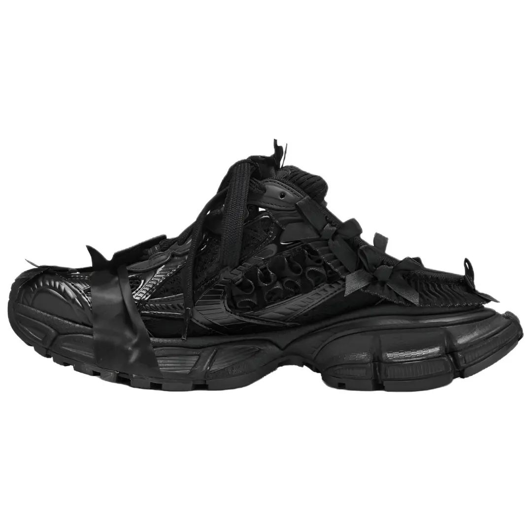 Balenciaga 3XL Low top Chunky Sneakers Women's Black