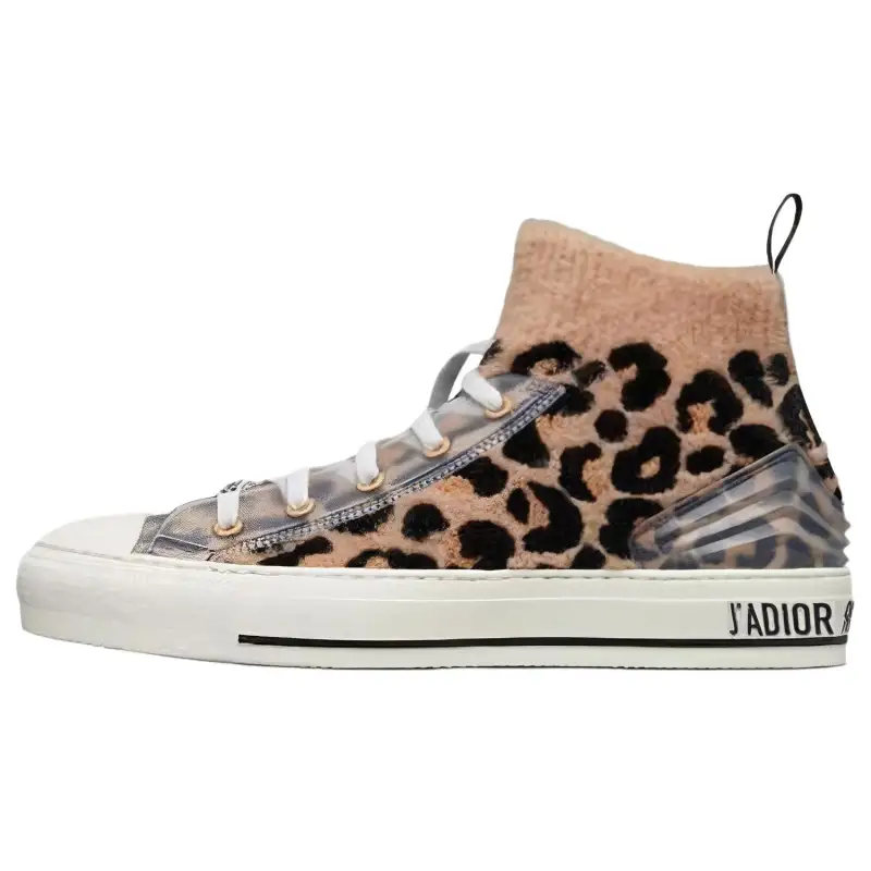 DIOR Walk'n'Dior High top Stylish Skateboarding Shoes Women's