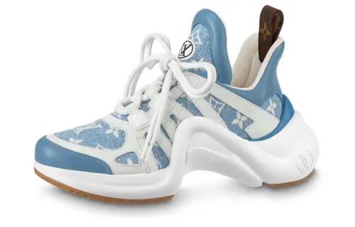 LOUIS VUITTON Archlight Low top Casual Shoes Women's Blue White