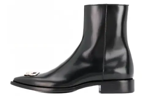 Balenciaga BB Ankle Boots Ankle Boots Men's Black