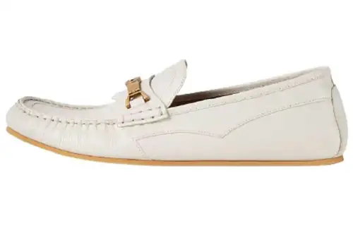 GUCCI Interlocking Casual Shoes Men's White