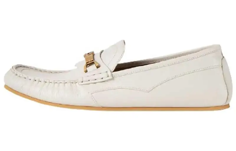 GUCCI Interlocking Casual Shoes Men's White