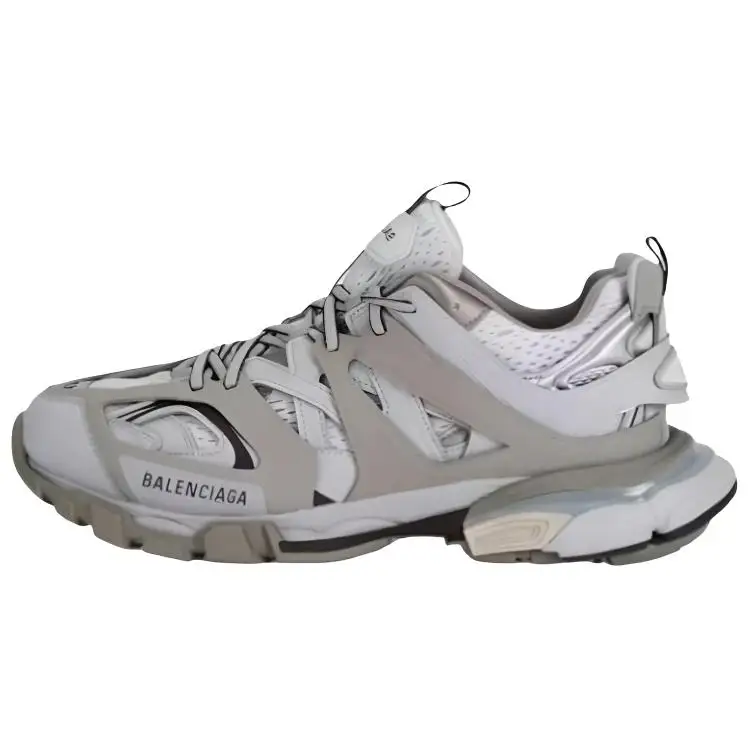 Balenciaga Track Low top Chunky Sneakers Men's Gray