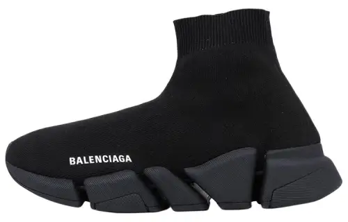 Balenciaga Speed 2.0 Shiny Black Women's