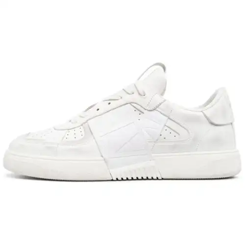 Valentino VLTN Low top Sports Casual Shoes Men's White