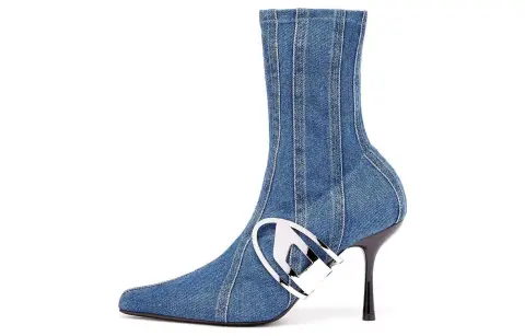 DIESEL D-Eclipse Kbt 100mm Denim Boots