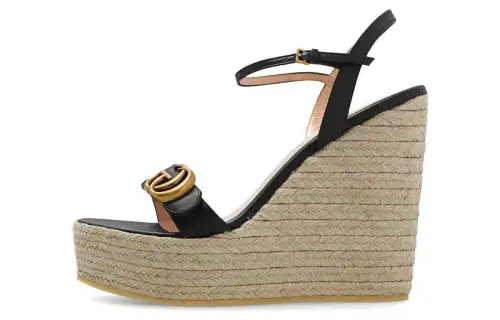 GUCCI Aitana Logo Espadrille Sandals