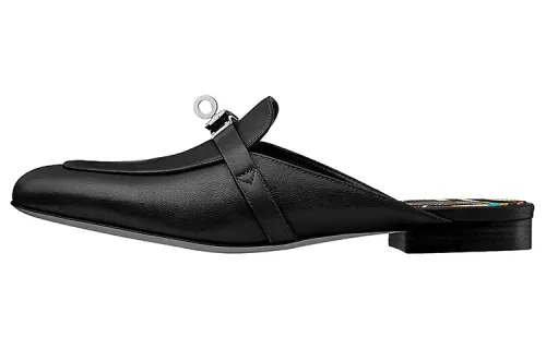 HERMES Oz Stylish Sandal Women's Black