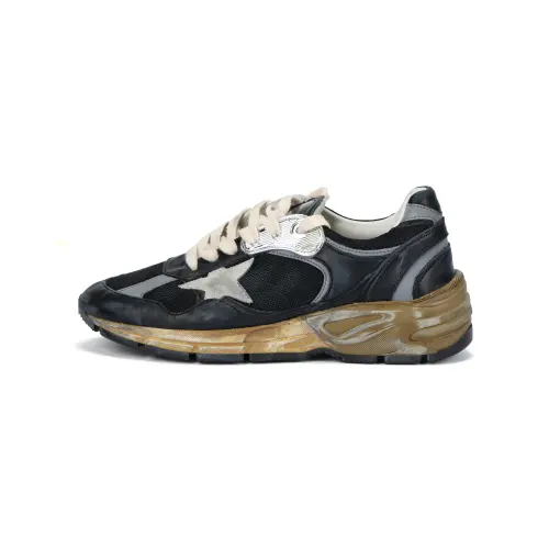 Golden Goose Running Dad Black Grey