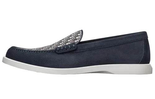 DIOR Granville Loafer Navy Blue Suede