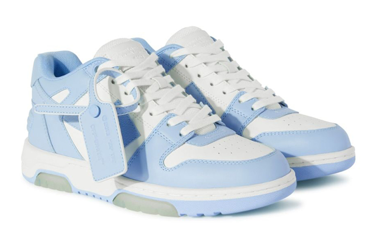 OFF WHITE Out Of Office Ooo Light Blue White Women's