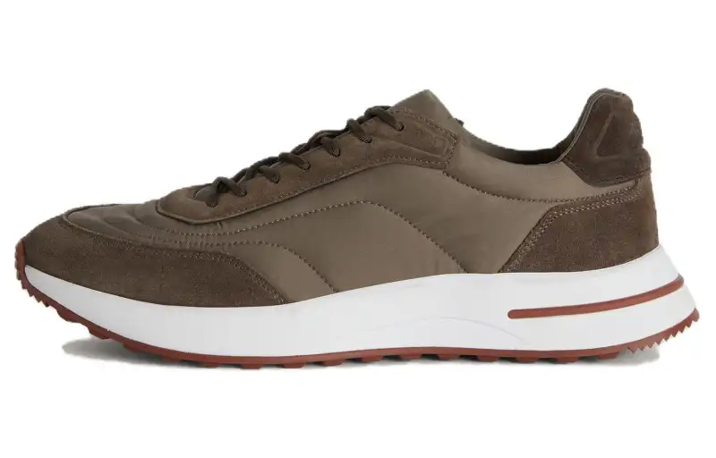 Loro Piana Week End Walk Low top Casual Shoes Men's Brown