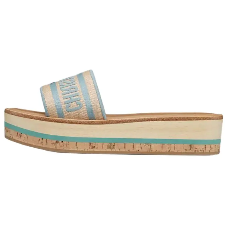 DIOR Dioriviera Slide Slippers Women's Blue