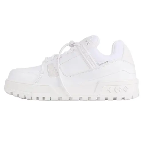 LOUIS VUITTON Trainer SKI Collection Low top Skateboard Shoes Men's White