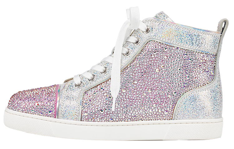 CHRISLV High top Skateboard Shoes Women's Pink