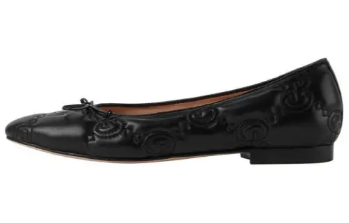 GUCCI GG Matelassé Casual Shoes Women's Black