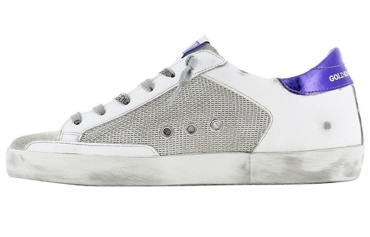 Golden Goose Super Star Skateboard Shoes Women's Low Top Gray