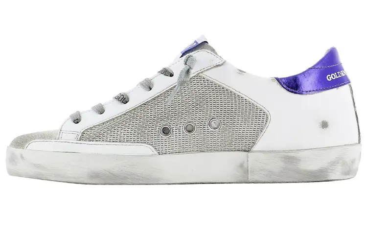 Golden Goose Super Star Skateboard Shoes Women's Low Top Gray