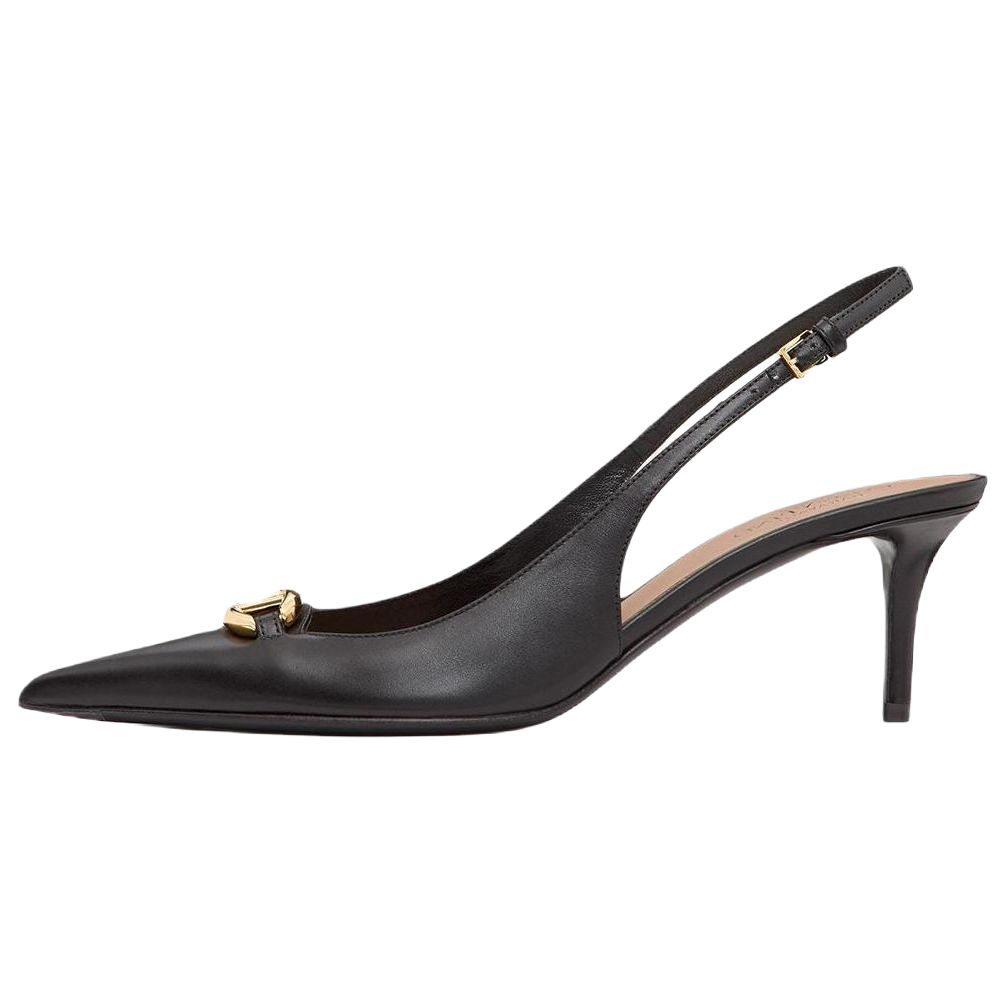 Женские туфли Valentino Valentino Vlogo 6cm (черный)
