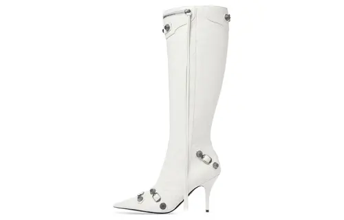 Balenciaga Cagole Pointed Toe Boots Women's