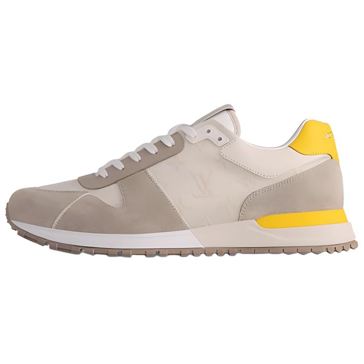 Мужские кроссовки Louis Vuitton Run Away (/ серо-коричневые)