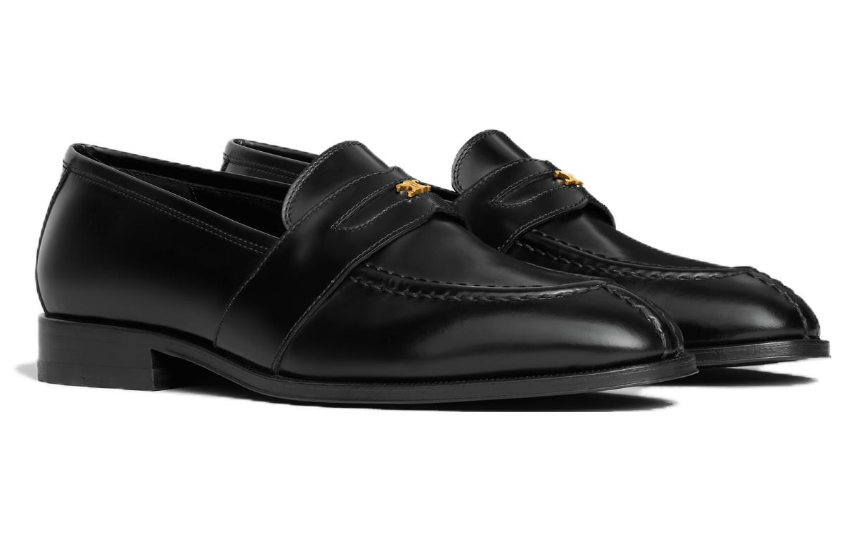 CELINE Loafers 3cm Women's Black