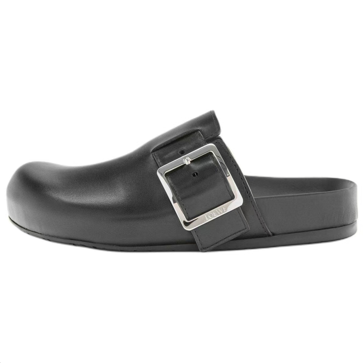 Женские сабо LOEWE Ease Buckle (черные)