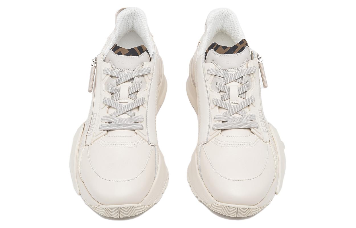 FENDI Flow Low-Top Sneakers White
