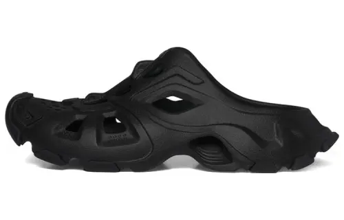 Balenciaga Hd Mule Black Rubber