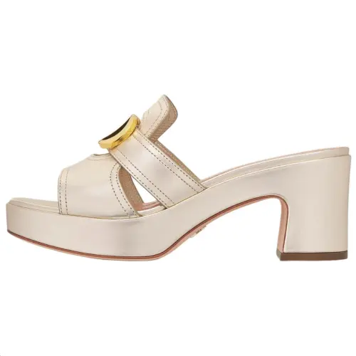 DIOR 30 Montaigne Slide Slippers 7cm Women's Gold
