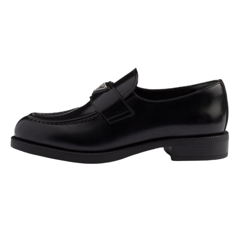 Женские лоферы Prada (черные)