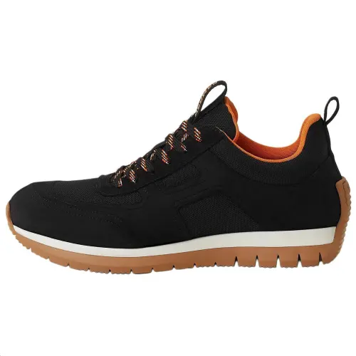 HERMES Jimmy Low top Casual Shoes Men's Black